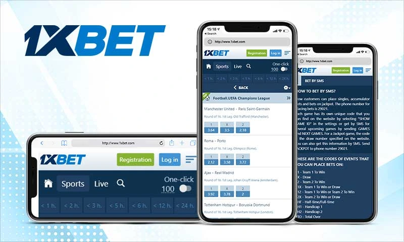 1xBet как зарегистрироваться