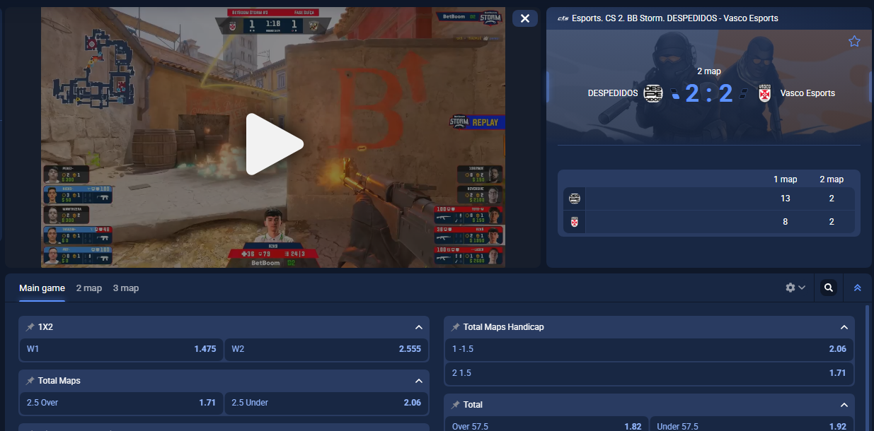 CS2 (Counter-Strike 2) Betting