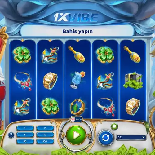 1xVibe 1xBet oyun ekranı
